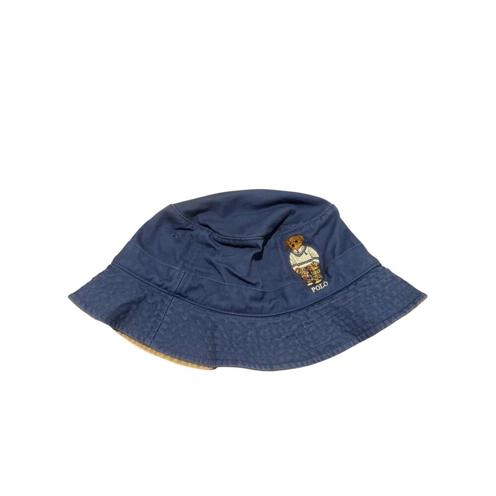 Polo Ralph Lauren Polo Bear Twill Blue Bucket Hat L/ XL